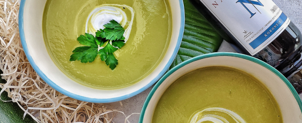 Zelený krém s krémovým sýrem a extra panenským olivovým olejem Naturvie