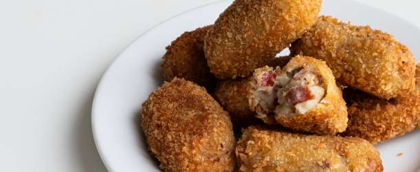 Španělské krokety s jamónem