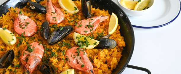 Autentická paella ze 3 produktů, kterou zvládne každý