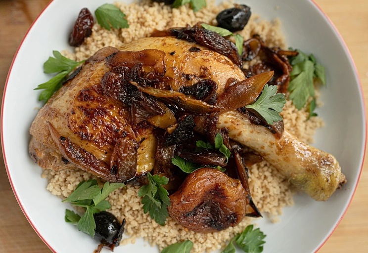 Kuře po marocku (tradiční andaluský recept) (receptyonline.cz)