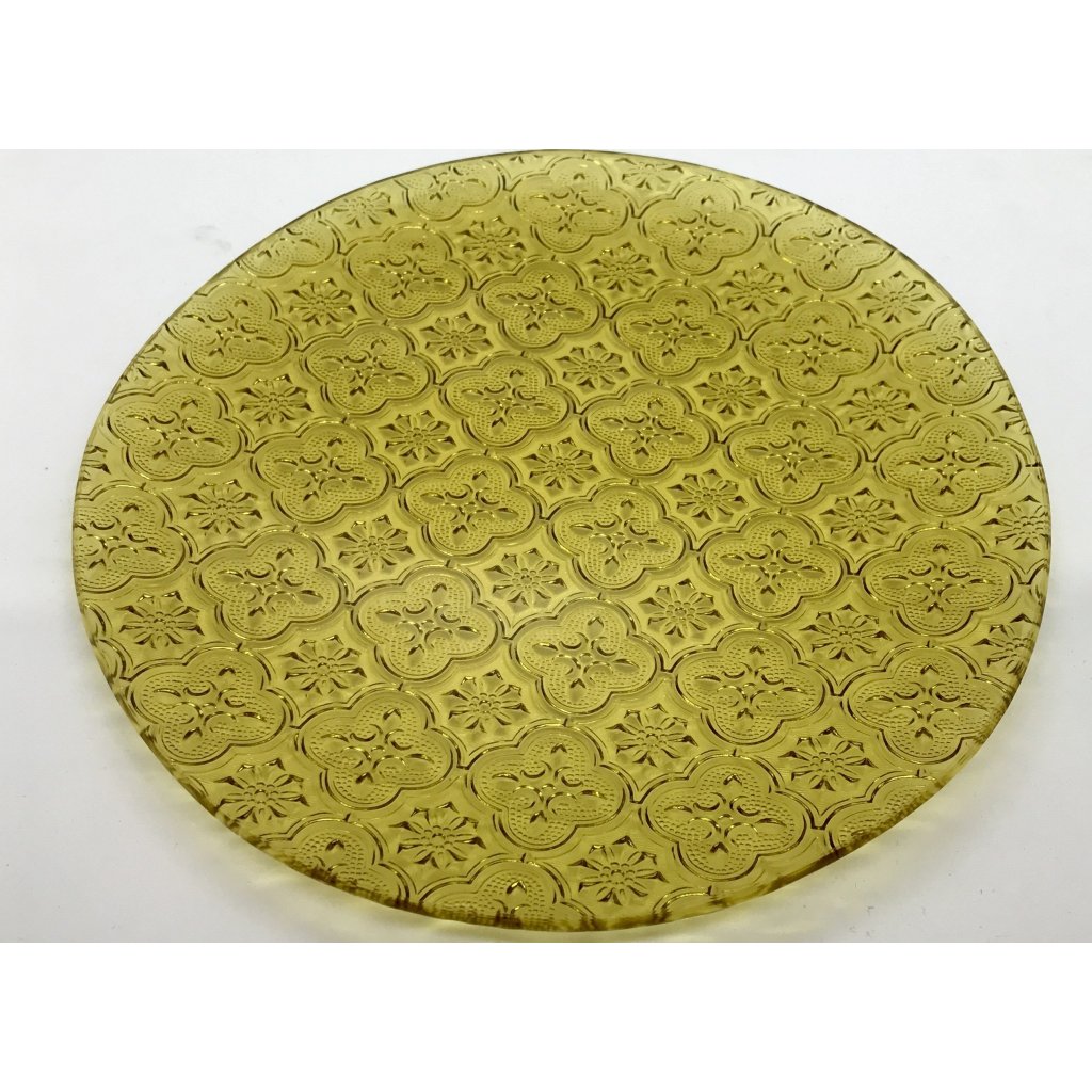 Talíř, Vintage jantar, Luesma Vega, 22cm