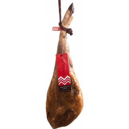 Jamon Iberico de Bellota, 36 měsíců, šunka s kostí, Montellano, 7,5 - 7,9kg