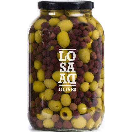 Olivy bez pecky, Spanish mix, Aceitunas Losada, 3850g
