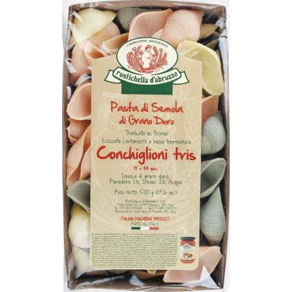 Conchiglioni Tris, Rusticella d'Abruzzo, 500g