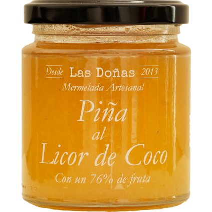 Marmeláda ananas a kokosový likér, Las Doňas, 285g