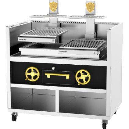 Josper Open Basque Grill PVJ-50-2-1-MB Double Grill in One