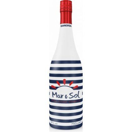 MAR&SOL Sangria Clarea, bíla 0,75l