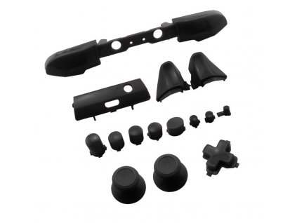 Xbox One S/X sada černých tlačítek