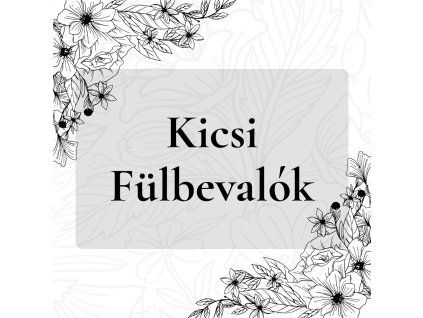 Kicsi Fülbevalók