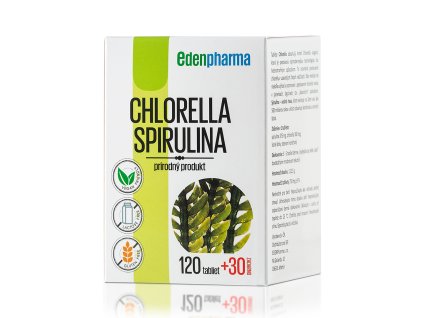 Chlorella Spirulina 120+30 tbl SK