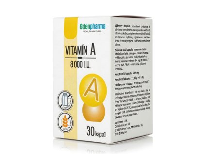 Vitamin A 8000 IU 30 kapsul SK