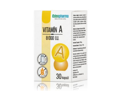 Vitamin A 8000 IU 30 kapsul SK
