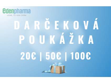 DARČEKOVÉ POUKÁŽKY EUR