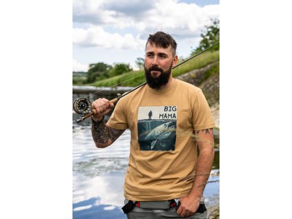 Tričko BIGMAMA Sand (Unisex)