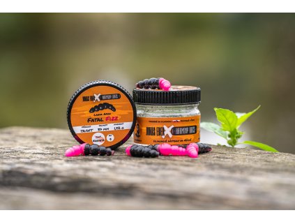 Fatal Fizz - Gumová nástraha Apod 37 mm - Eder x Harmony Baits - Drop #1