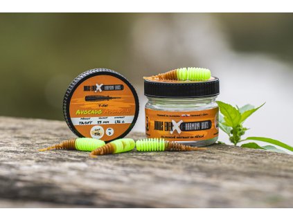 Avocado Assassin - Gumová nástraha T-FAT 53 mm - Eder x Harmony Baits - Drop #1