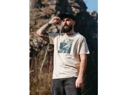 Tričko BIGMAMA Beige (Unisex)