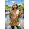 Tričko CÍTÍM RYBU V KOULÍCH Sand (Unisex)