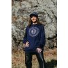 Mikina CÍTÍM RYBU V KOULÍCH navy modrá (Unisex)