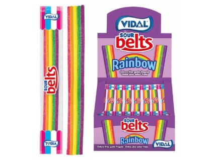Vidal tutti frutti ízű savanyú gumicukor szíj