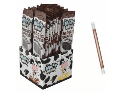 Milky Muu varázs szívószál csokis 5db 30g