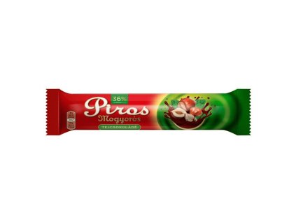 Piros mogyorós tejcsokoládé 40g