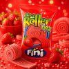 Fini roller eper ízű gumicukor
