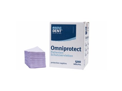 2217 omniprotect ochranne rousky pacienta 3 vrstve 500ks fialove