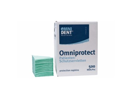 15306 omniprotect ochranne rousky pacienta 3 vrstve 500ks zelene