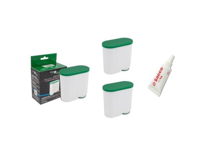Filter Logic CFL-903B filtr 3 ks za Saeco/Philips AquaClean CA6903 + Saeco mazivo pro spařovací jednotku