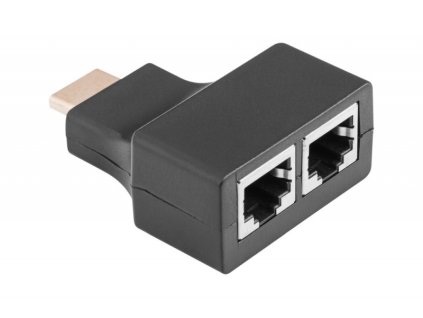 Extender HDMI/ 2 x RJ45 do 30m