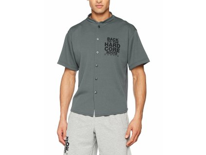 304 Nebbia Sivá pánska košeľa HARDCORE Shirt 304 Grey, veľkosť M