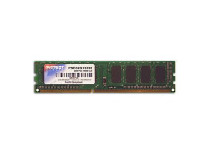 pamat patriot 4gb ddr3 1333mhz patriot cl9 dr pro upgrady 90491