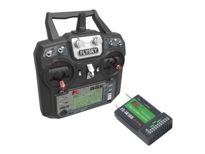 Vysielač + prijímač FlySky FS-i6x + A10B