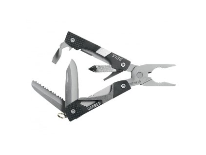 Gerber 31-000021 Vise Pocket Tool multifunkčný nástroj - kliešte, oceľ, čierna, hliník, 10 funkcií