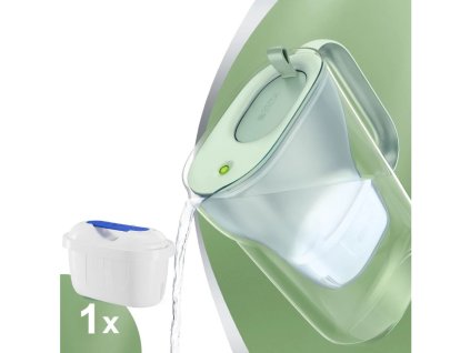 Brita Style Eco zelená filtrační konvice + 1 ks filtru FilterLogic FL-402H