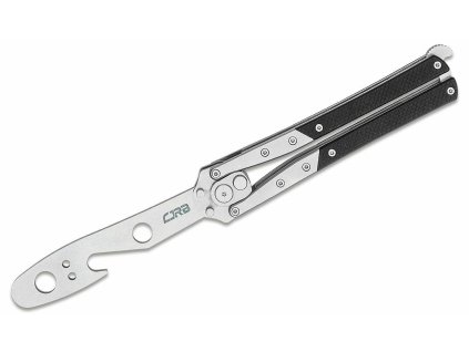 CJRB J1908-BK Kinetic-flip multifunkčný nôž 9,9 cm, Stonewash, čierna, oceľ + G10