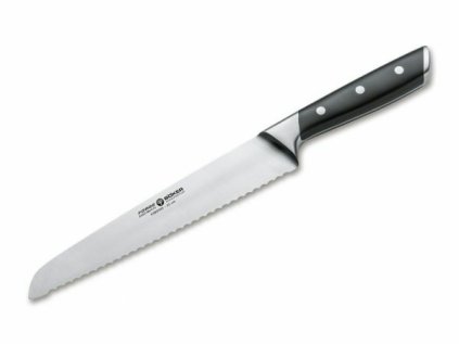 Böker Manufaktur 03BO503 Forge nôž na chlieb 22 cm, čierna, plast ABS
