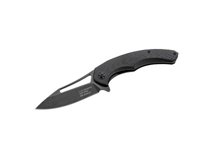 Herbertz 569613 jednoručný vreckový nôž 9,5cm, textúrovaný G10, čierna