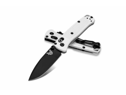 Benchmade 533BK-1 MINI BUGOUT vreckový nôž 7,2 cm, biela, Grivory