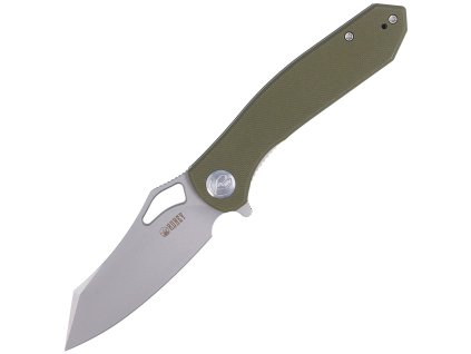 Kubey KU310C Drake Nest univerzálny vreckový nôž 8,8 cm, zelená, G10