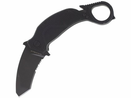 Extrema Ratio 04.1000.0454/BLK NIGHTMARE Black vreckový karambit 7,4cm, čierna, hliník
