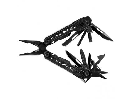 Gerber 30-001780 Truss Multi-Tool Black multifunkčný nástroj - kliešte, čierna, 17 funkcií, puzdro