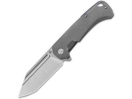 QSP Knife QS143-A Rhino Titanium A vreckový nôž 8,3 cm, šedá, titán