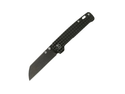 QSP Knife QS130-OFRG Penguin Titanium Frag Black Stonewashed vreckový nôž 7,8cm, čierna, titán