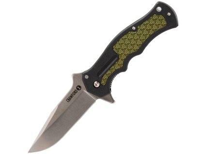 Cold Steel 20MWC Crawford Model 1 vreckový nôž 8,9 cm, čierno-zelená, Zy-Ex