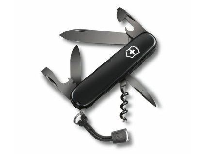 Victorinox 1.3603.31P Spartan Onyx Black multifunkčný nôž 91 mm, čierna, 13 funkcií