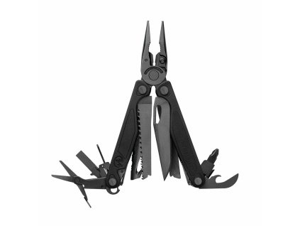 Leatherman LTG832601 CHARGE PLUS BLACK multifunkčný nástroj 19 funkcií, celočierna