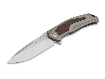 Böker Plus 01BO197 Aphex Mini vreckový nôž 7,6 cm, titán, uhlíkové vlákno, spona