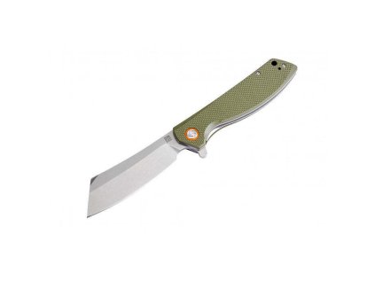 Artisan 1815P-GNF Tomahawk vreckový nôž - sekáčik 10 cm, Stonewash, zelená, G10